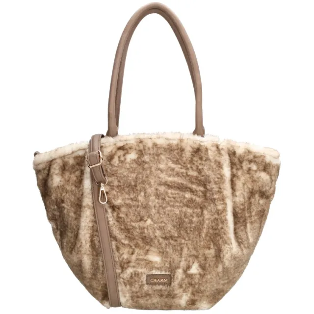 Charm London Dubai Deluxe shopper beige Taupe