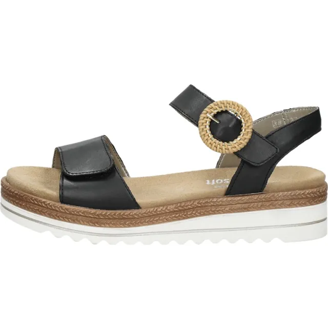 Remonte D0Q52-00 sandalen zwart, foto 2