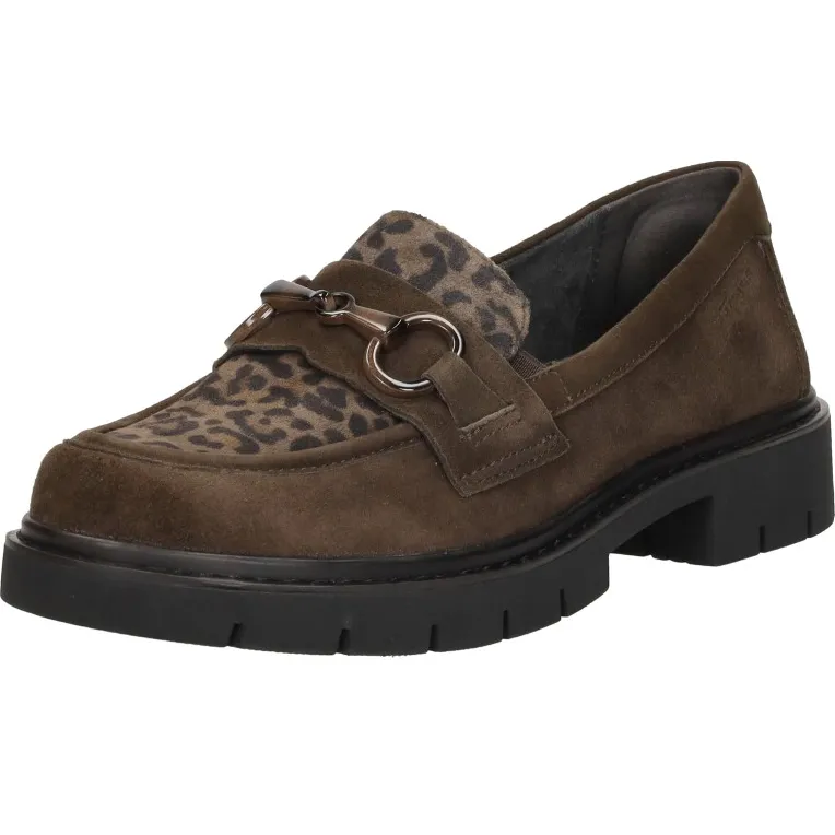Tamaris Comfort mocassin donkerbruin, foto 4