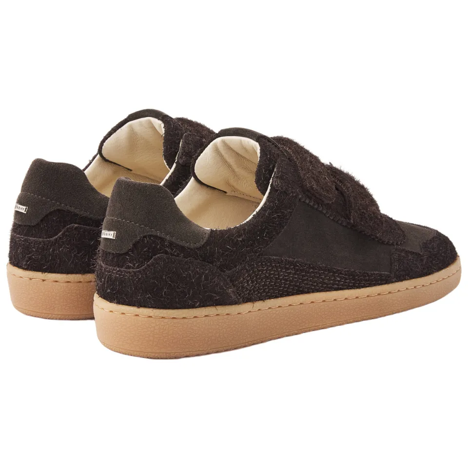Nubikk Ray Venti suède sneakers - donkerbruin, foto 5