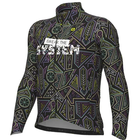 Alé Pragma System fietsshirt lange mouwen grijs