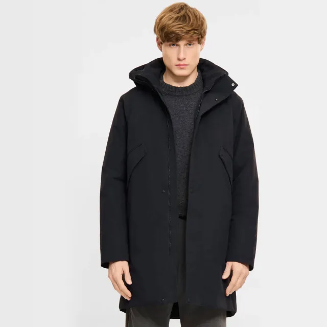 Elvine Janne winterparka zwart DK NAVY