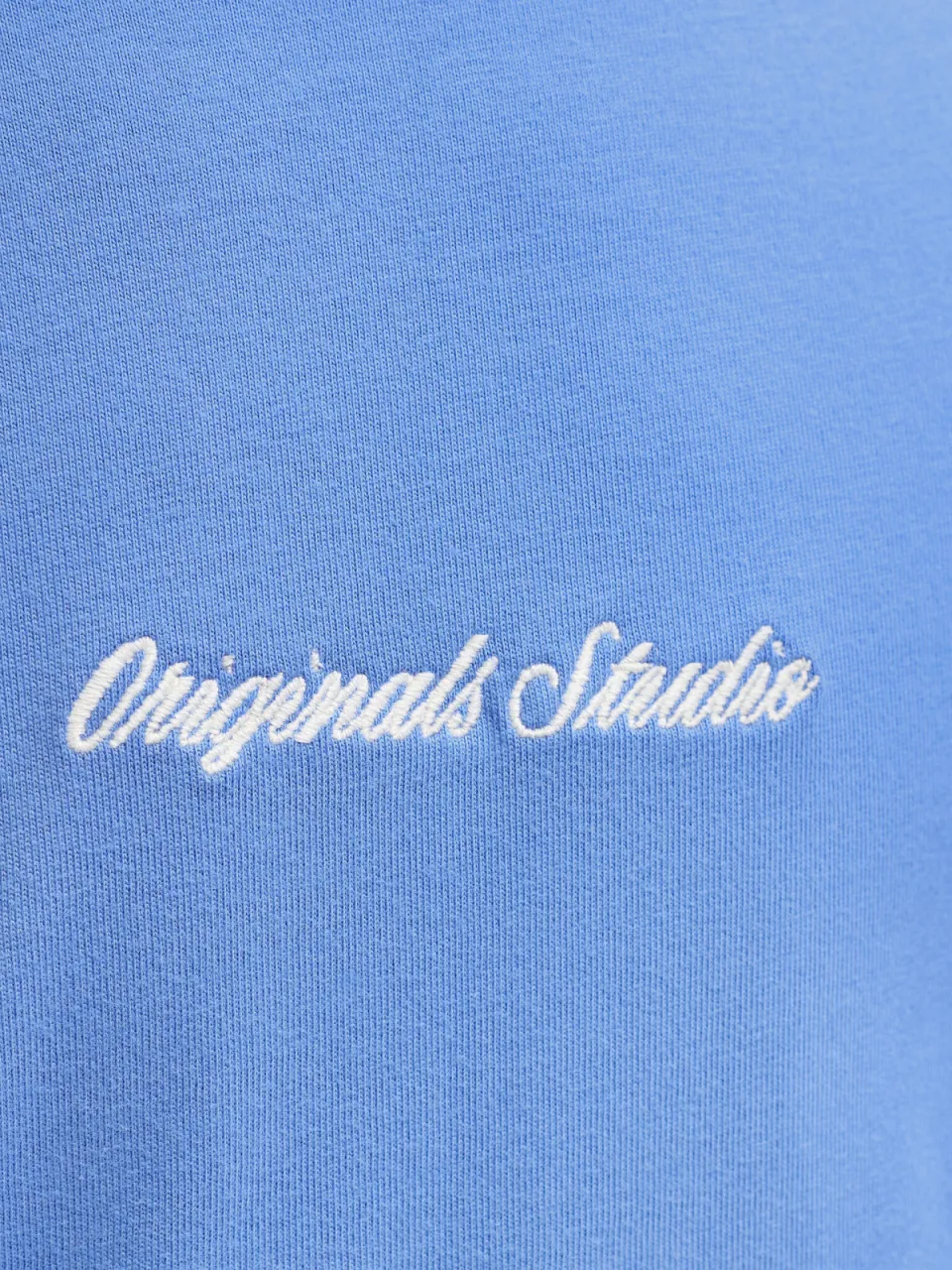 Jack & Jones junior t-shirt blauw met tekstopdruk, foto 6
