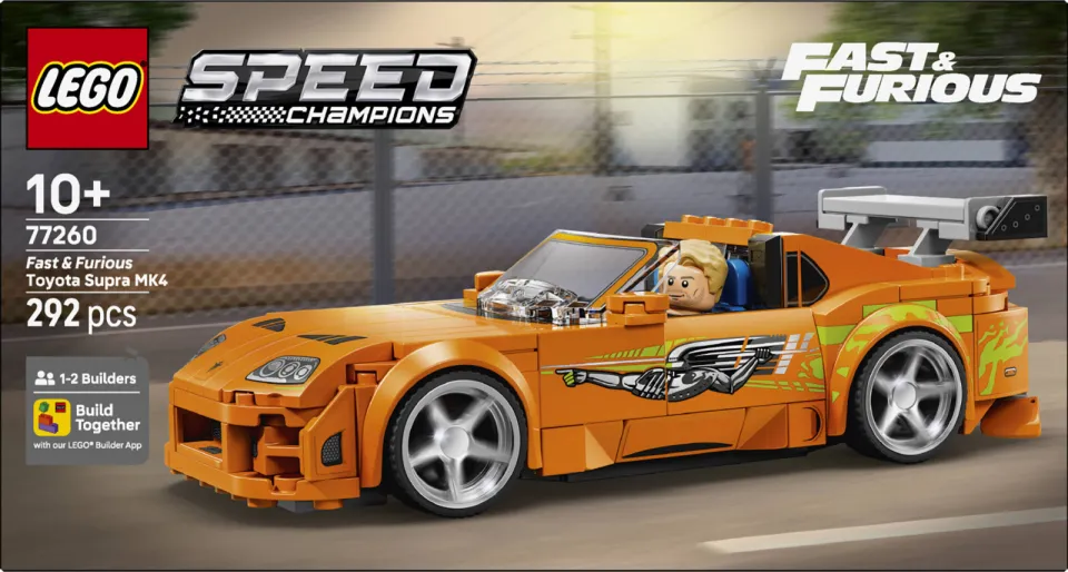 Lego Speed Champions The Fast and The Furious Toyota Supra MK4 77260, foto 3