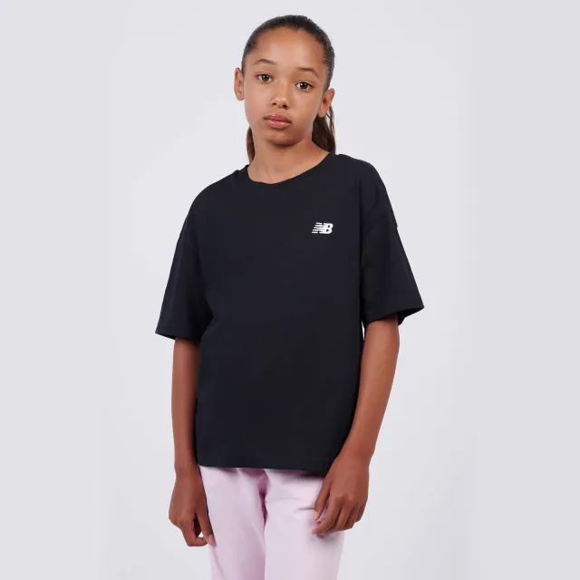 New Balance T-shirt zwart