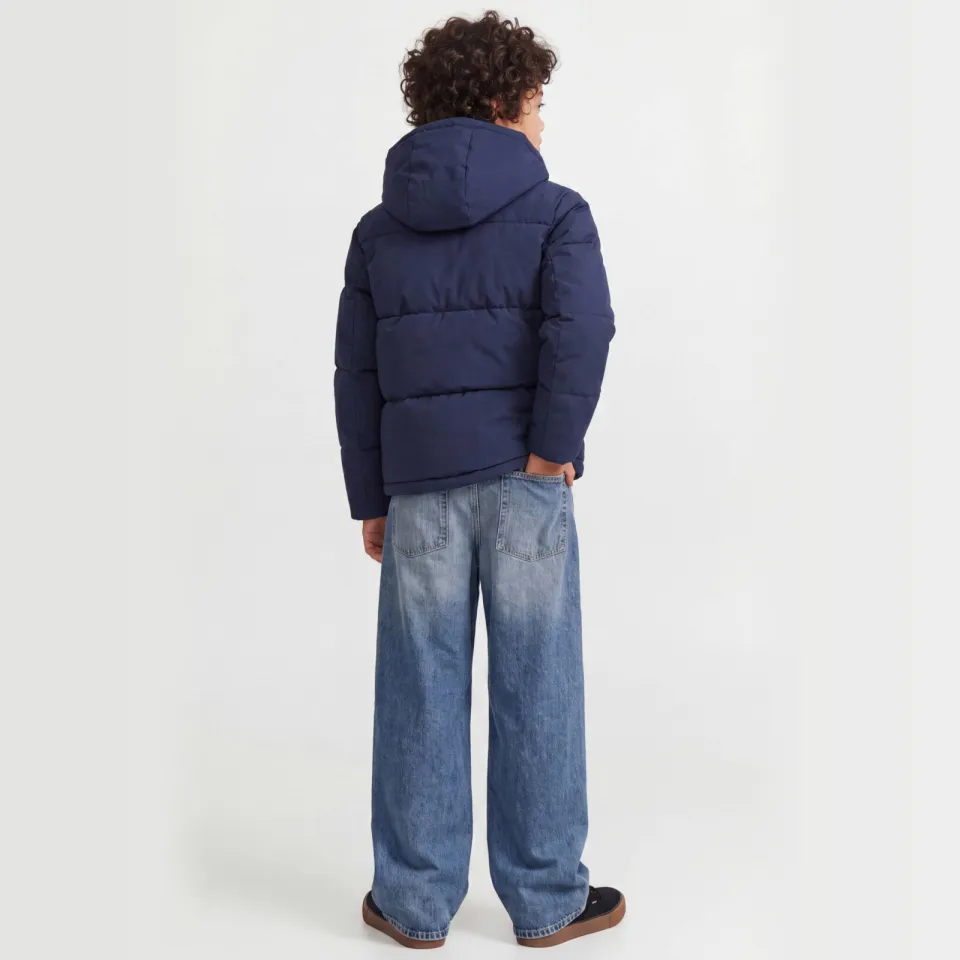 Jack & Jones Galaxy puffer winterjas blauw, foto 4