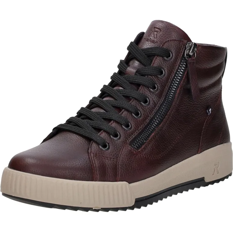 Rieker Revolution veterschoen donkerbruin bordeaux, foto 3