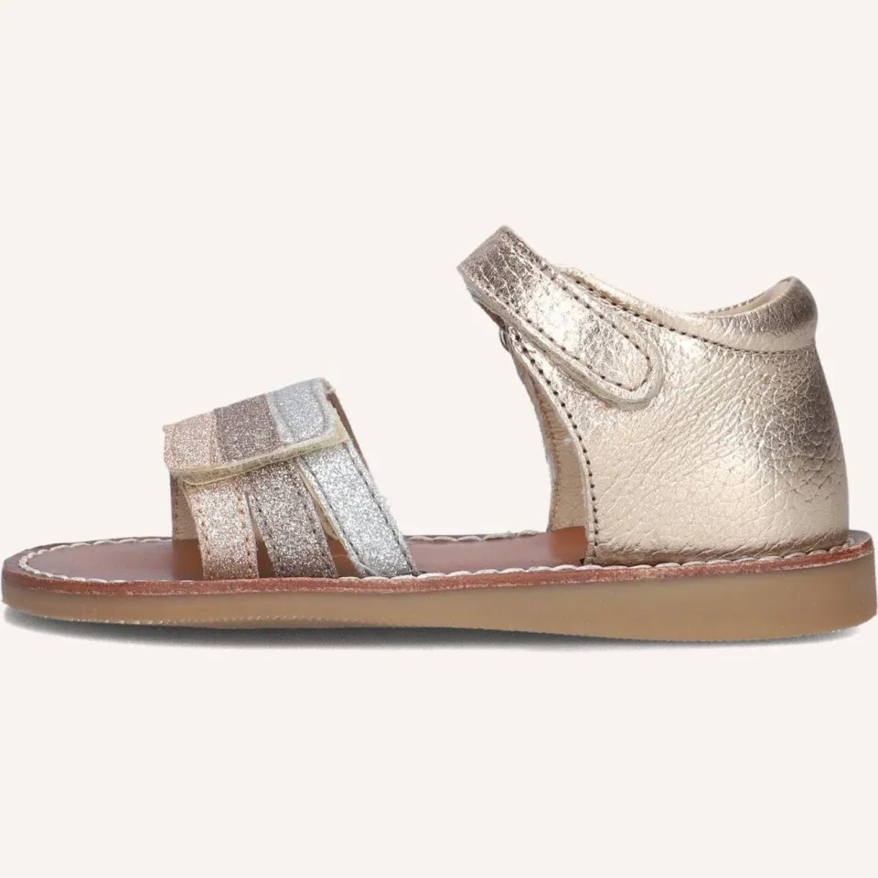 Ton & Ton Sandalen Paiva Goud, foto 5