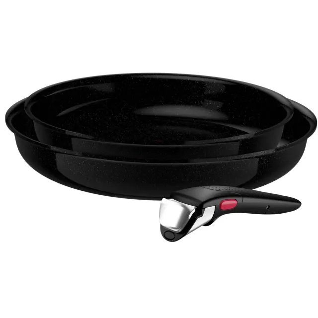 Tefal Ingenio Excellence Ceram pannenset (2-delig) Zwart