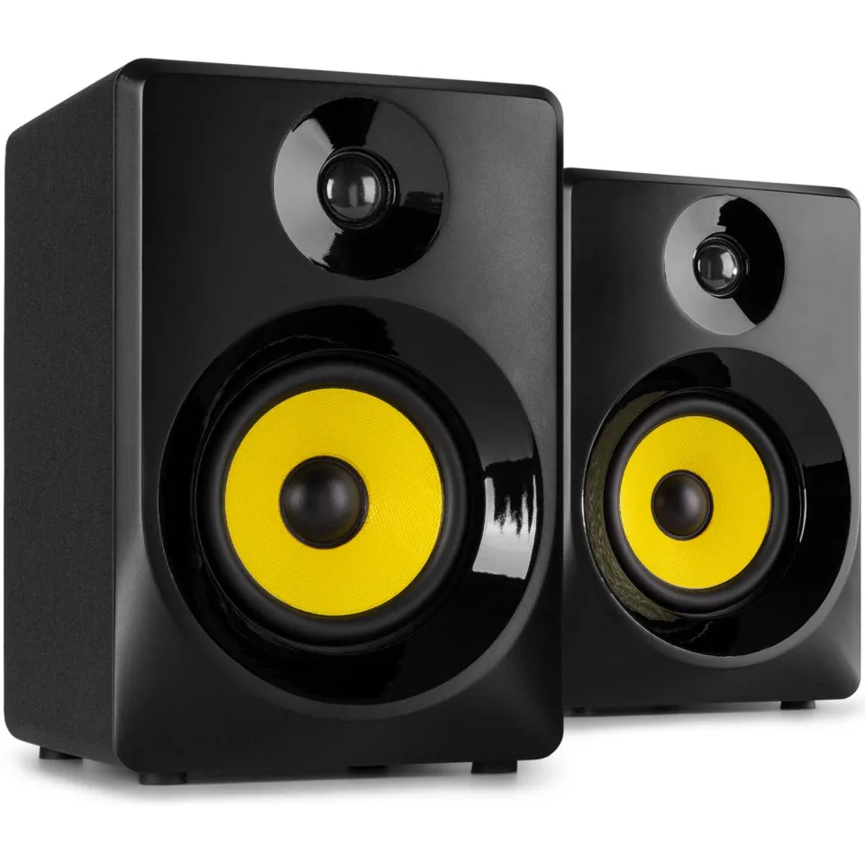 Retourdeal - Vonyx SMN50B actieve studio monitor speakers 140W - Zwart, foto 2