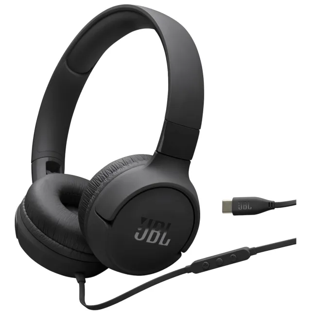 Jbl Tune 530C USB-C On-ear hoofdtelefoon Zwart