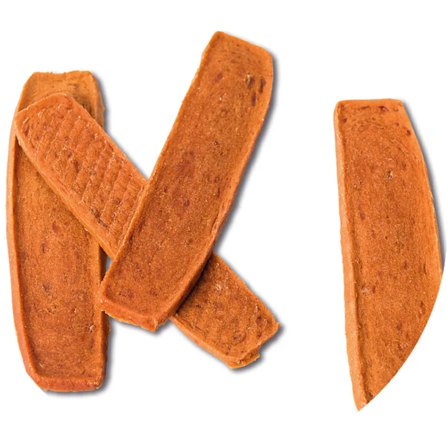 Renske Gezonde Beloning vleesrepen zalm hondensnack 100 g