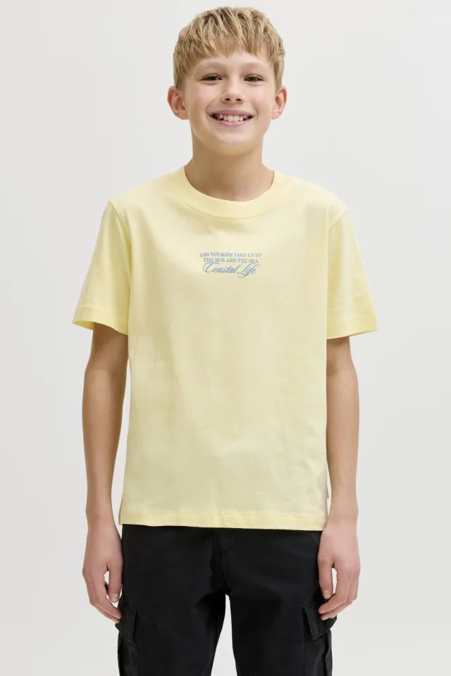 Jack & Jones Junior T-shirt geel