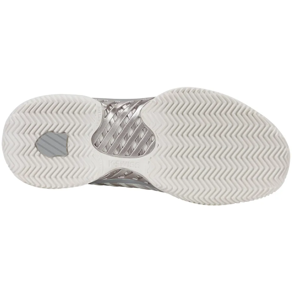 K-Swiss EXPRESS LIGHT 3 CLAY mesh tennisschoenen - wit/grijs, foto 7