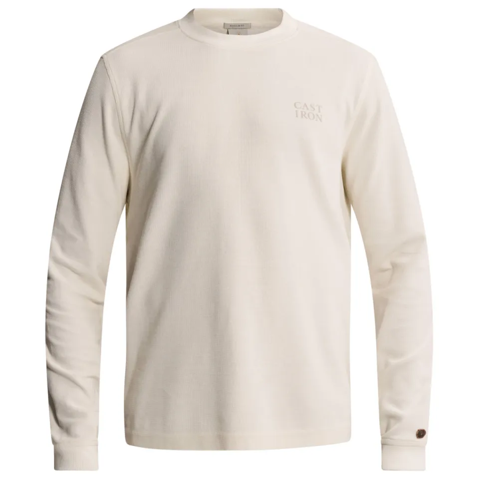 Cast Iron regular fit longsleeve - ecru, foto 2