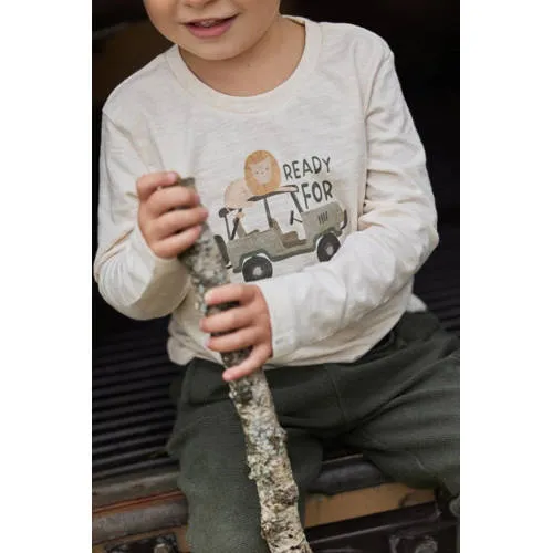 Little Dutch longsleeve met print beige, foto 8