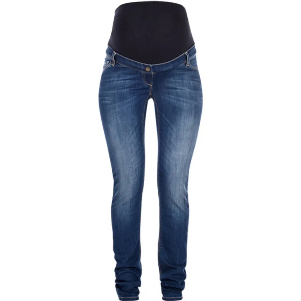 LOVE2WAIT skinny fit zwangerschaps jeans Sophia 32' Stonewashed, foto 2