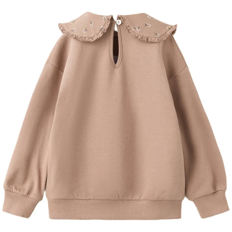 Mango Kids sweater met print - bruin, foto 5