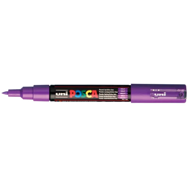 Posca marker met conische punt schrijfdikte extra-fijn paars