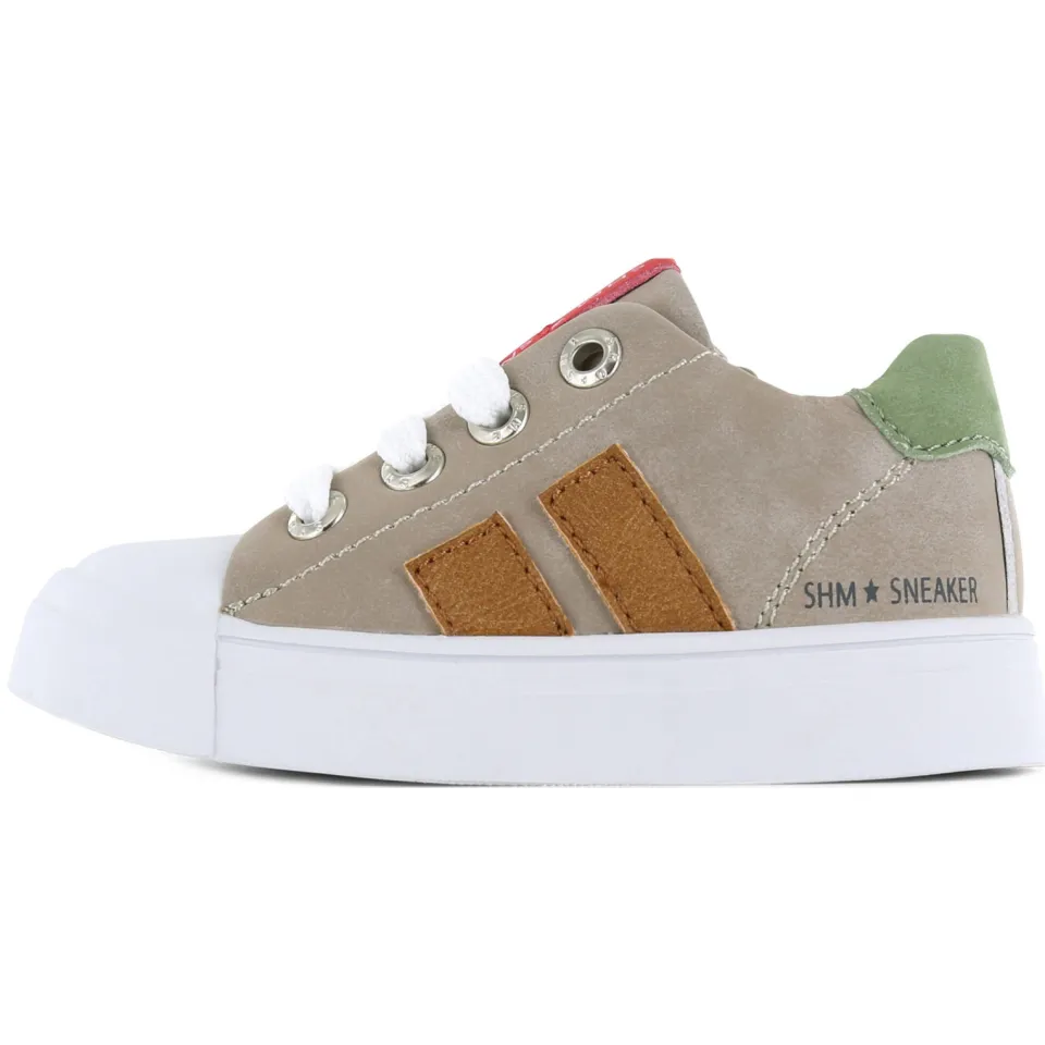 Shoesme leren sneakers taupe, foto 2