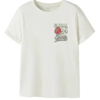 NAME IT KIDS T-shirt wit global