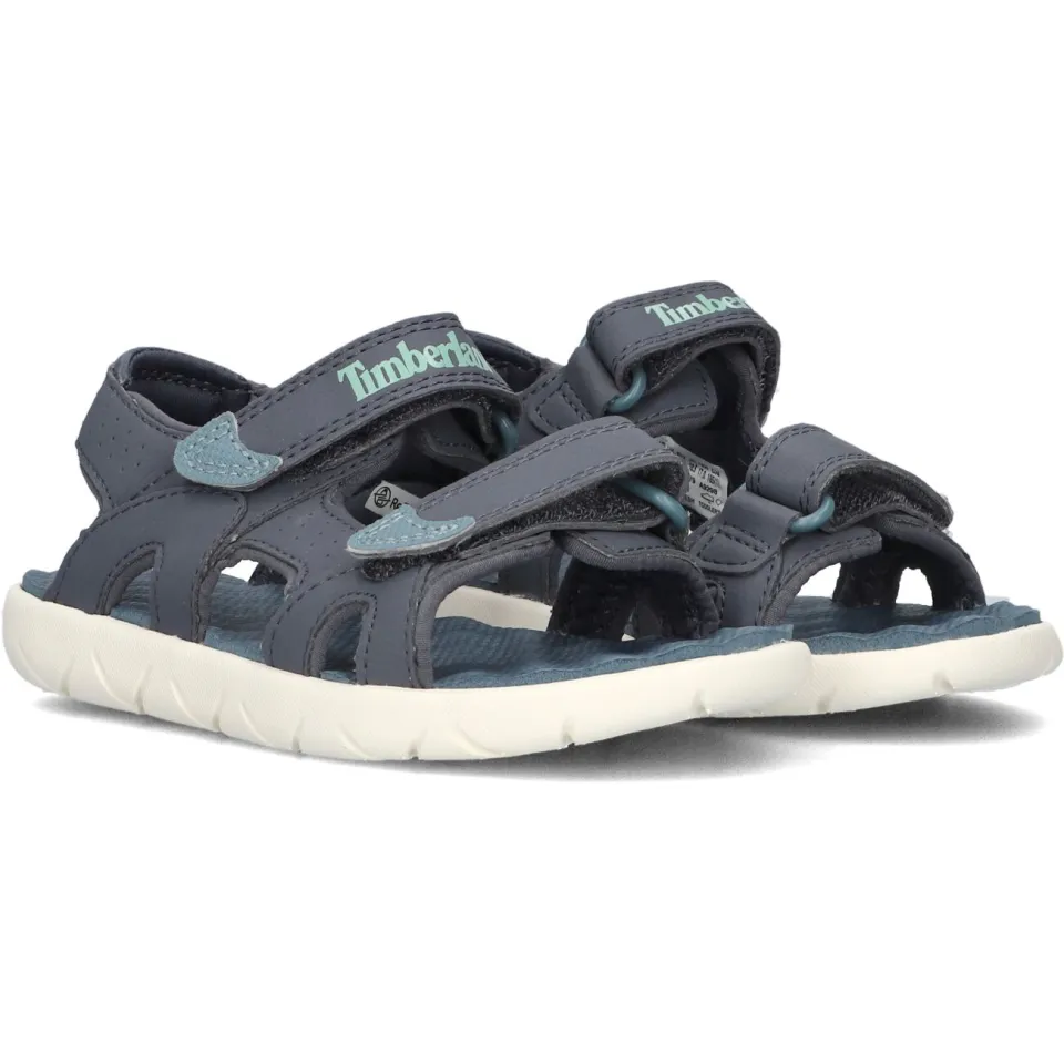 Timberland Perkins Row 2-strap sandalen blauw, foto 3