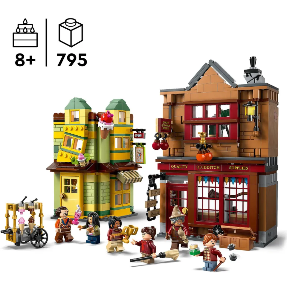 Lego Harry Potter Zwik & Zwachtels Zwerkbalpaleis en IJssalon 76452, foto 5