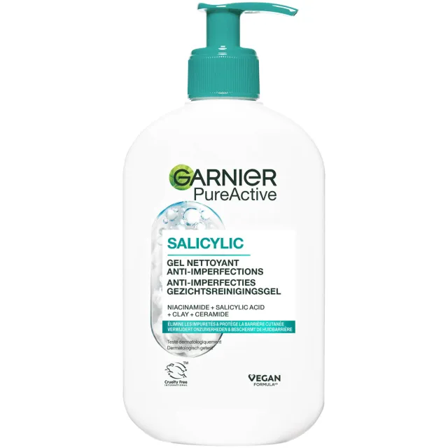 Garnier Salicylic anti-imperfecties gezichtsreinigingsgel