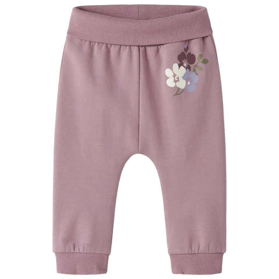 NAME IT BABY set met print - lila, foto 3