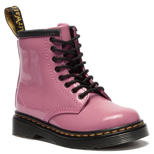 Dr. Martens 1460 leren veterboots roze peuter/kleuter, foto 3