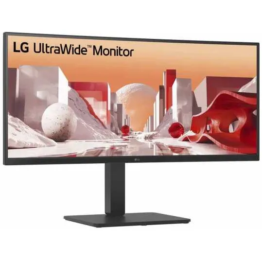 LG 34BA75QE UltraWide monitor zwart, foto 2