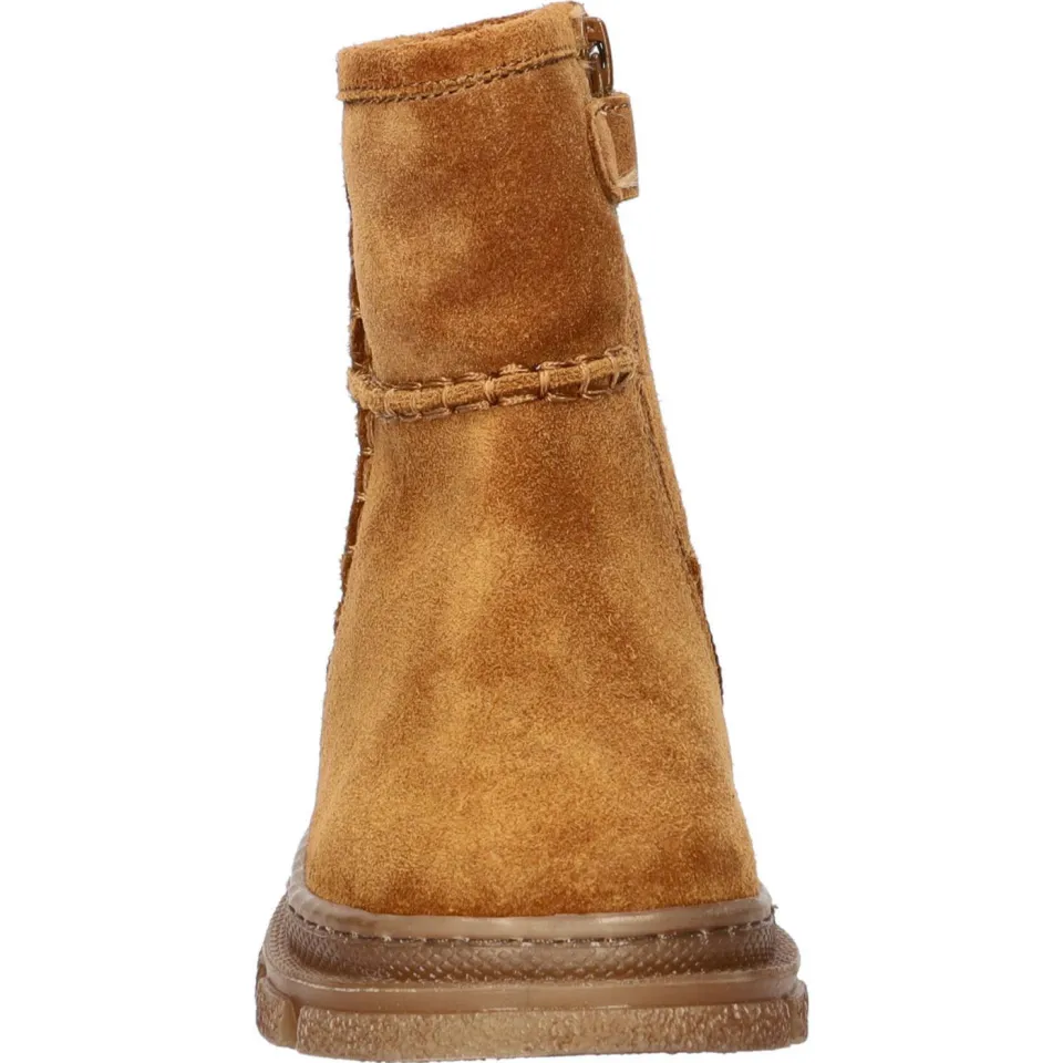 Nelson Kids suède enkelboots cognac, foto 5