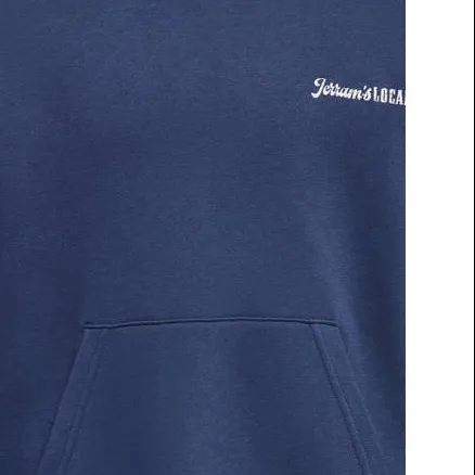Only & Sons JUNIOR hoodie met backprint - blauw, foto 4