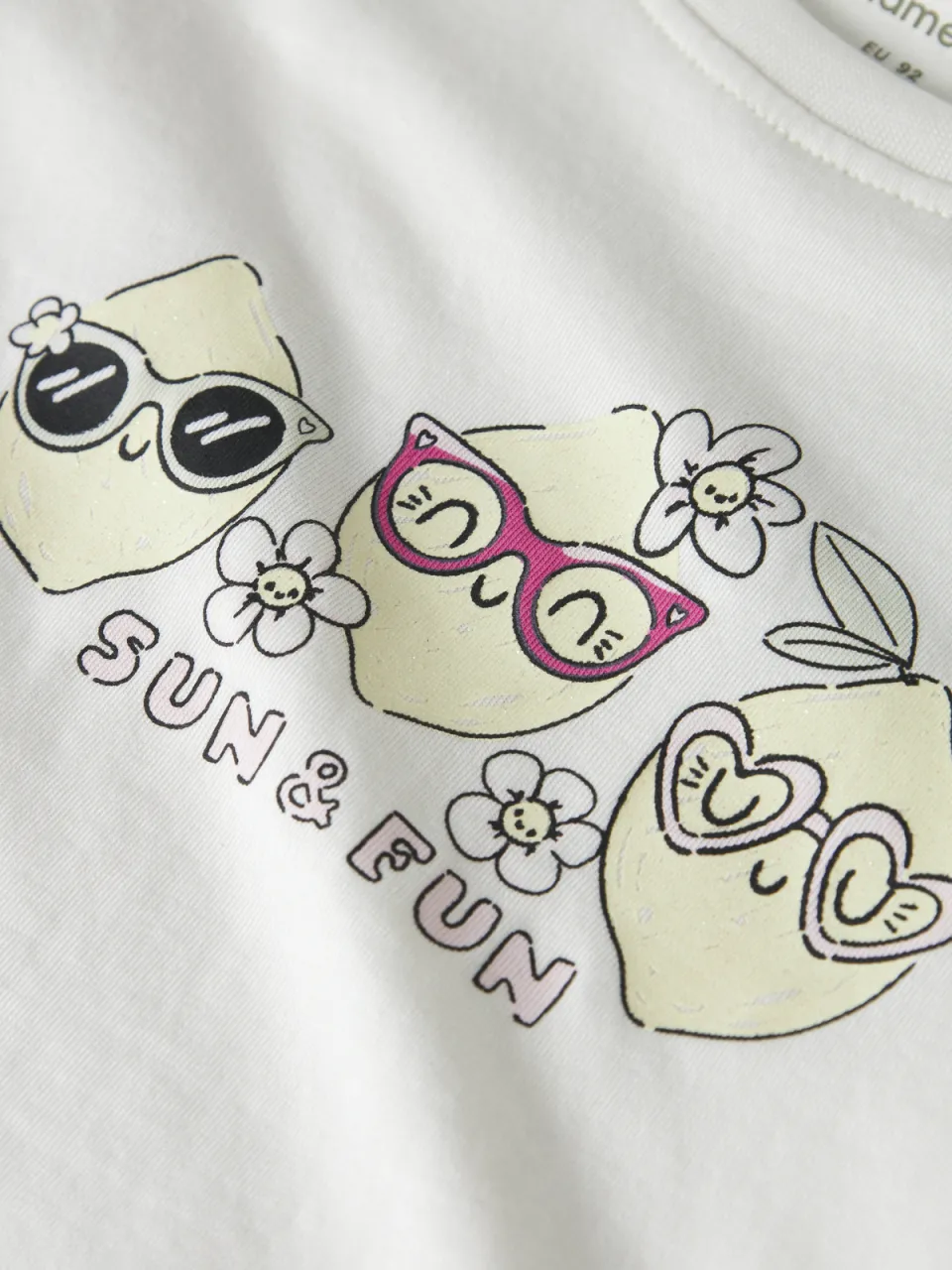 NAME IT MINI T-shirt wit, foto 4