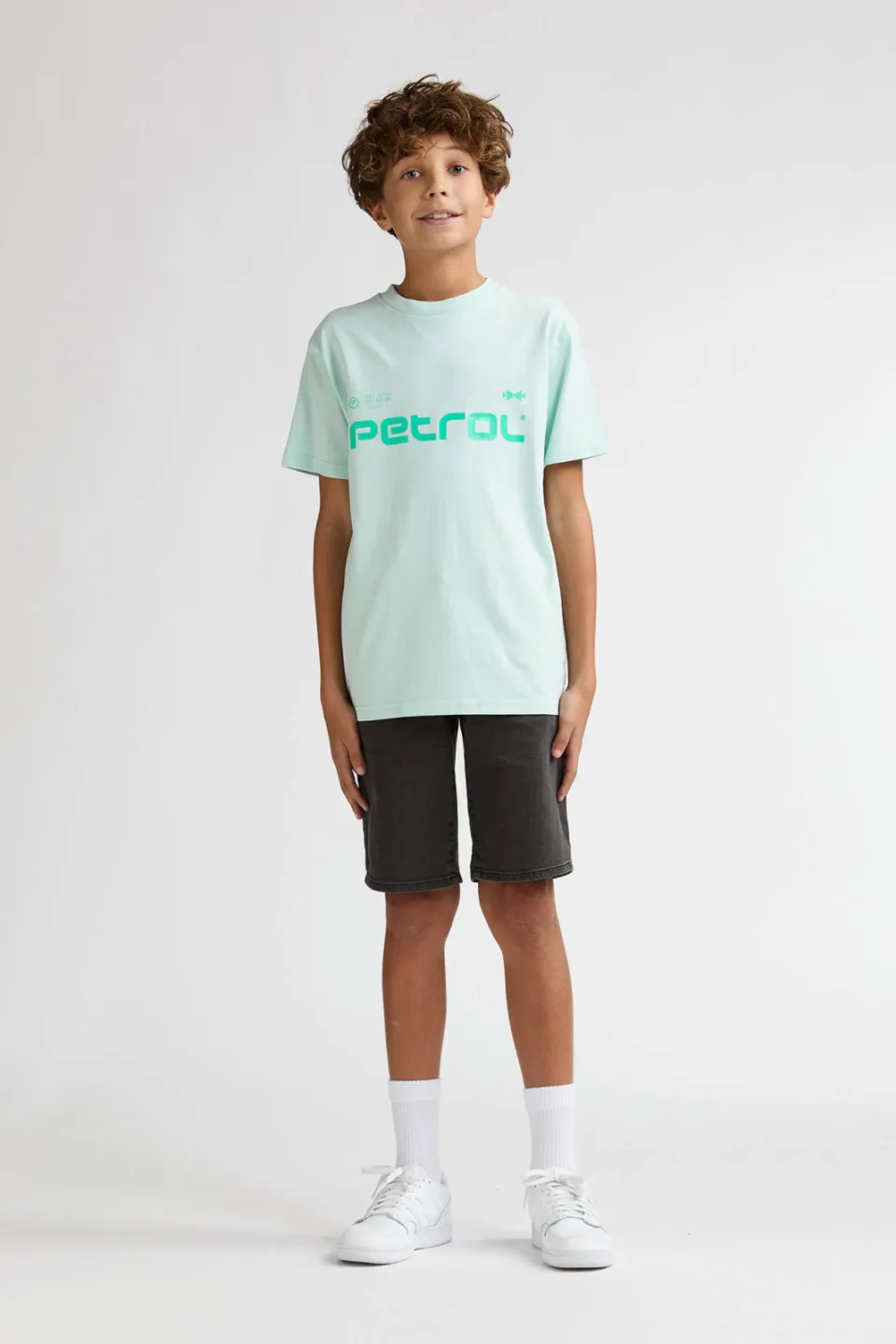 Petrol Industries T-shirt mintgroen, foto 4