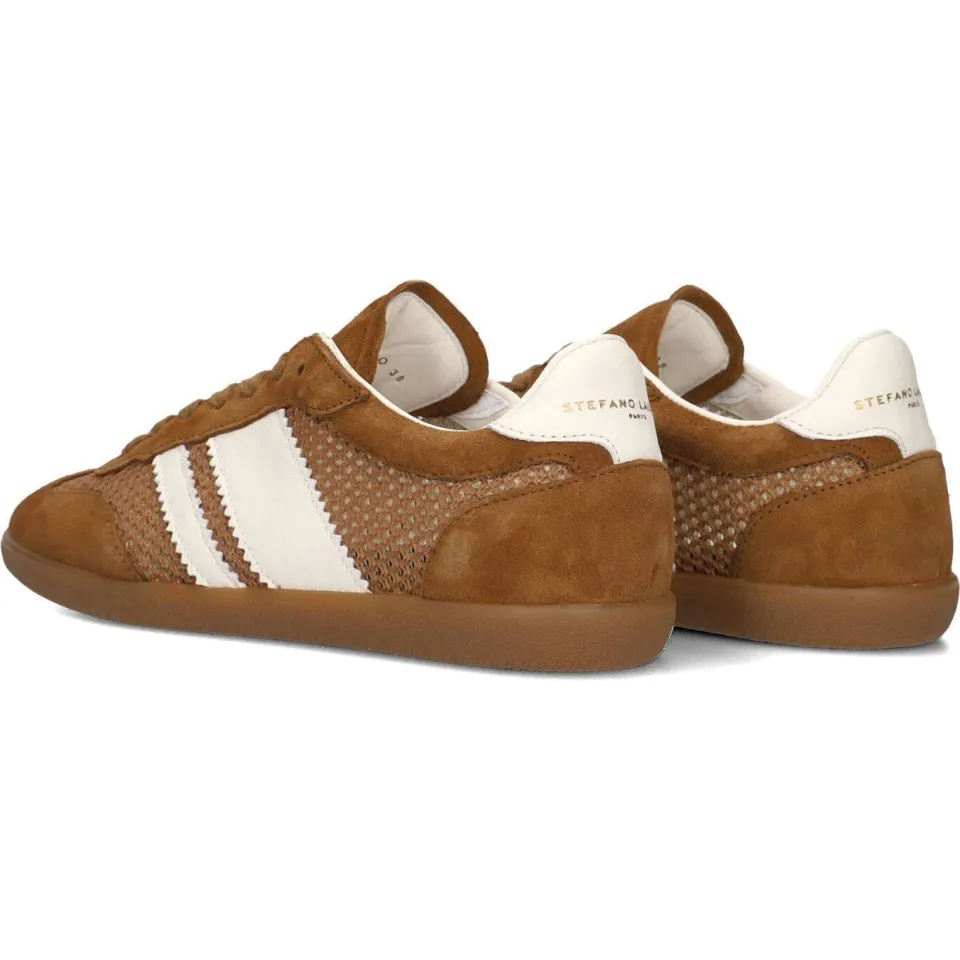 Stefano Lauran Sneakers 1white1191 Bruin, foto 2