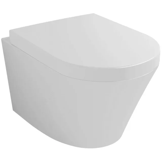 Wiesbaden Vesta hangtoilet QuickRelease wit