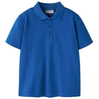 NAME IT KIDS polo blauw Jongens Katoen Polokraag Effen