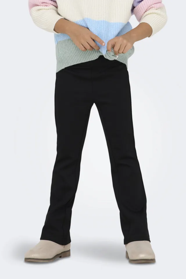 Only KMGPAIGE flared casual broek zwart, foto 4