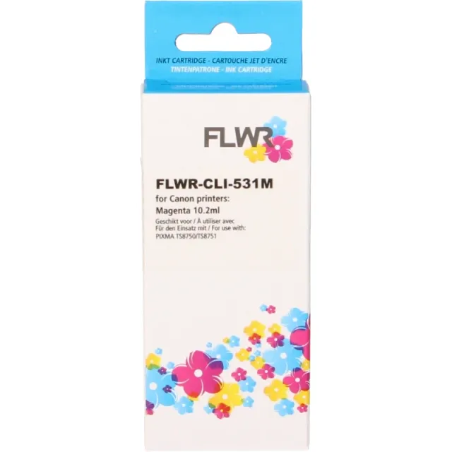 FLWR Canon CLI-531M magenta (Huismerk (compatible))