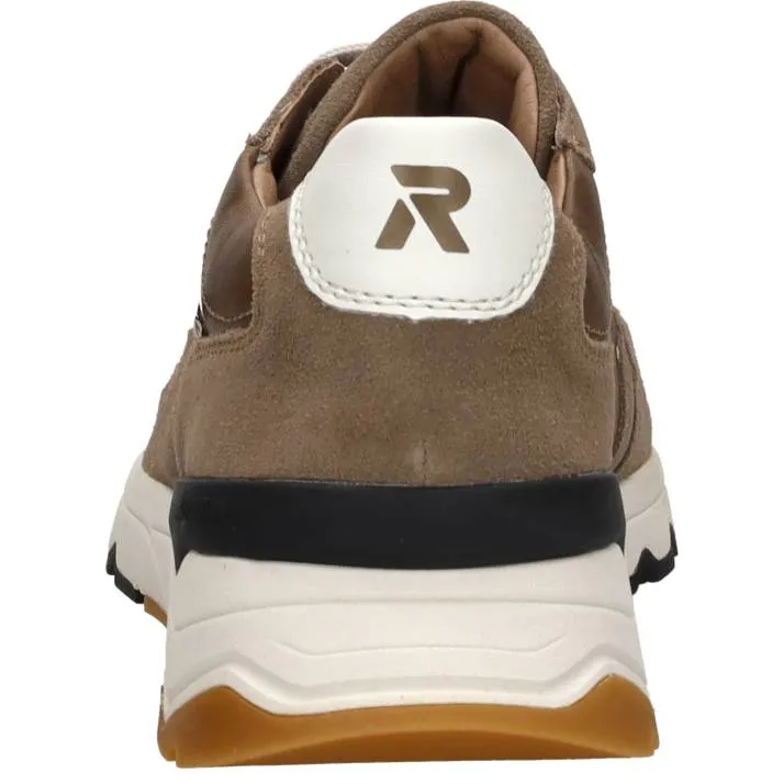 Rieker lage sneakers taupe, foto 4