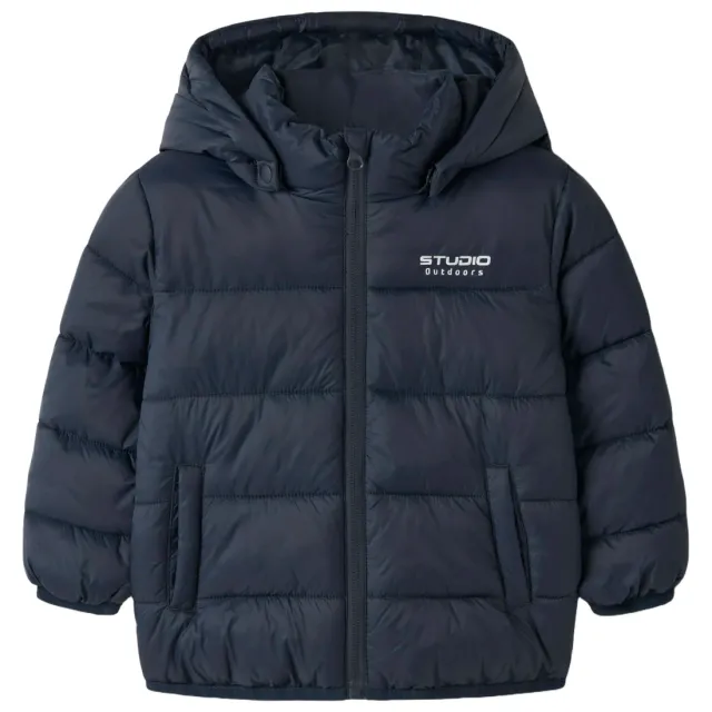 NAME IT MINI pufferjas donkerblauw