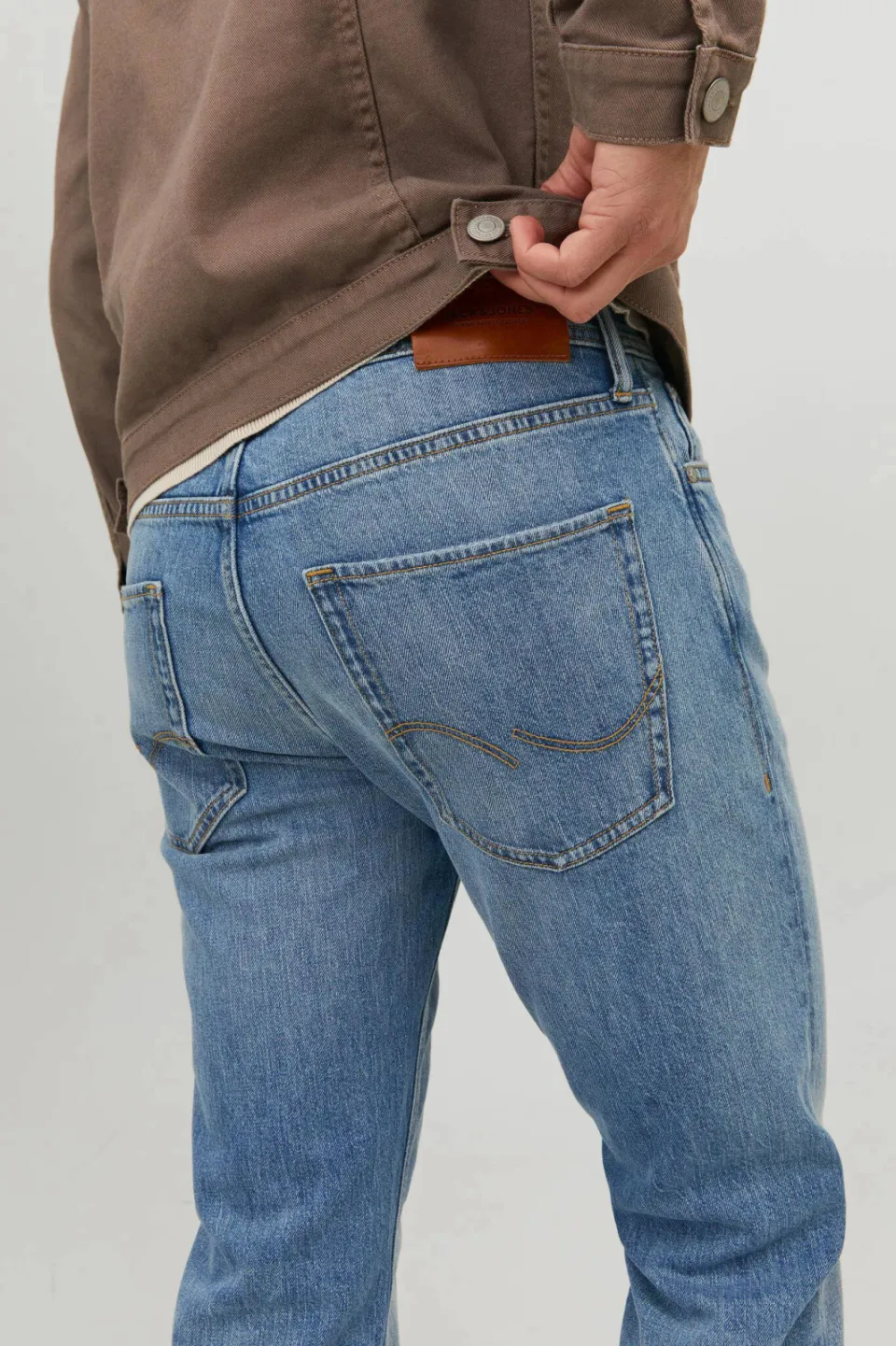 Jack & Jones JEANS INTELLIGENCE tapered jeans - blauw denim, foto 5