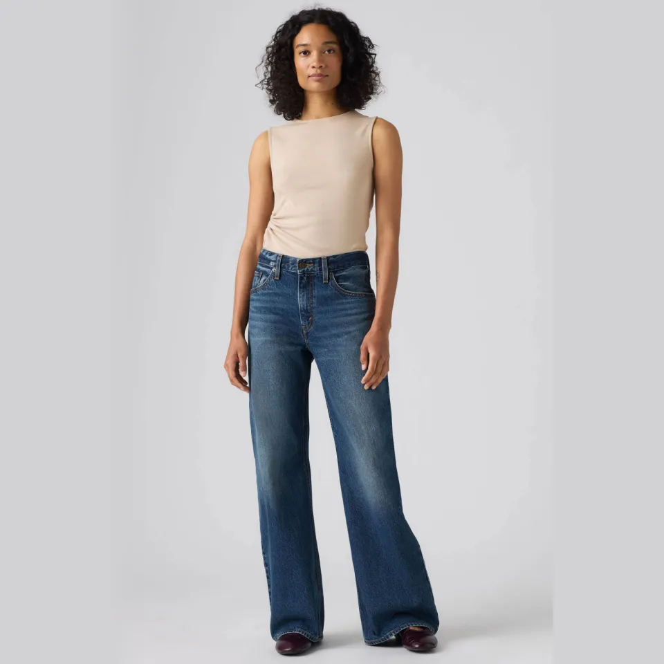 Levi's LOOSE BOOT flared jeans Dark blue denim