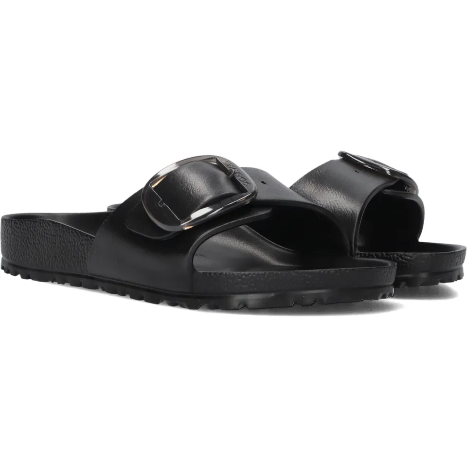 Birkenstock Madrid Big Buckle slipper zwart, foto 4