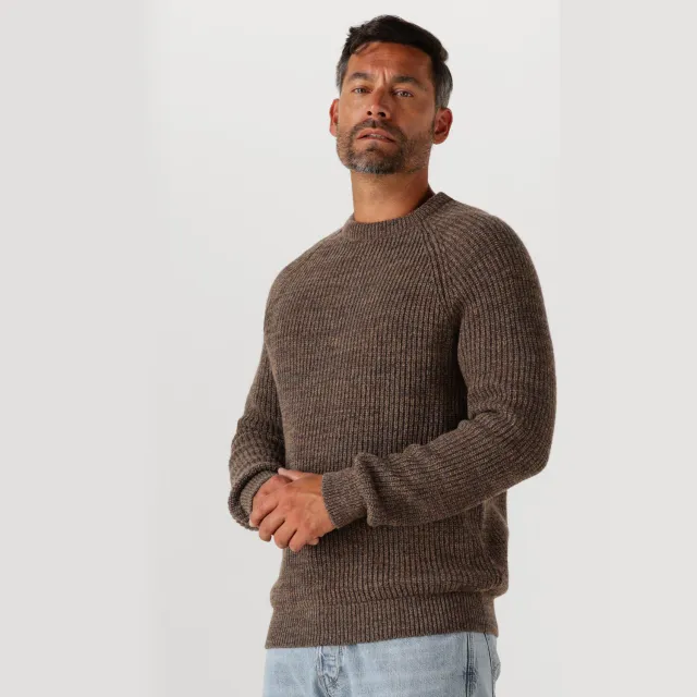 Barbour Heren Truien & Vesten Horseford Crew Neck Jumper - Bruin