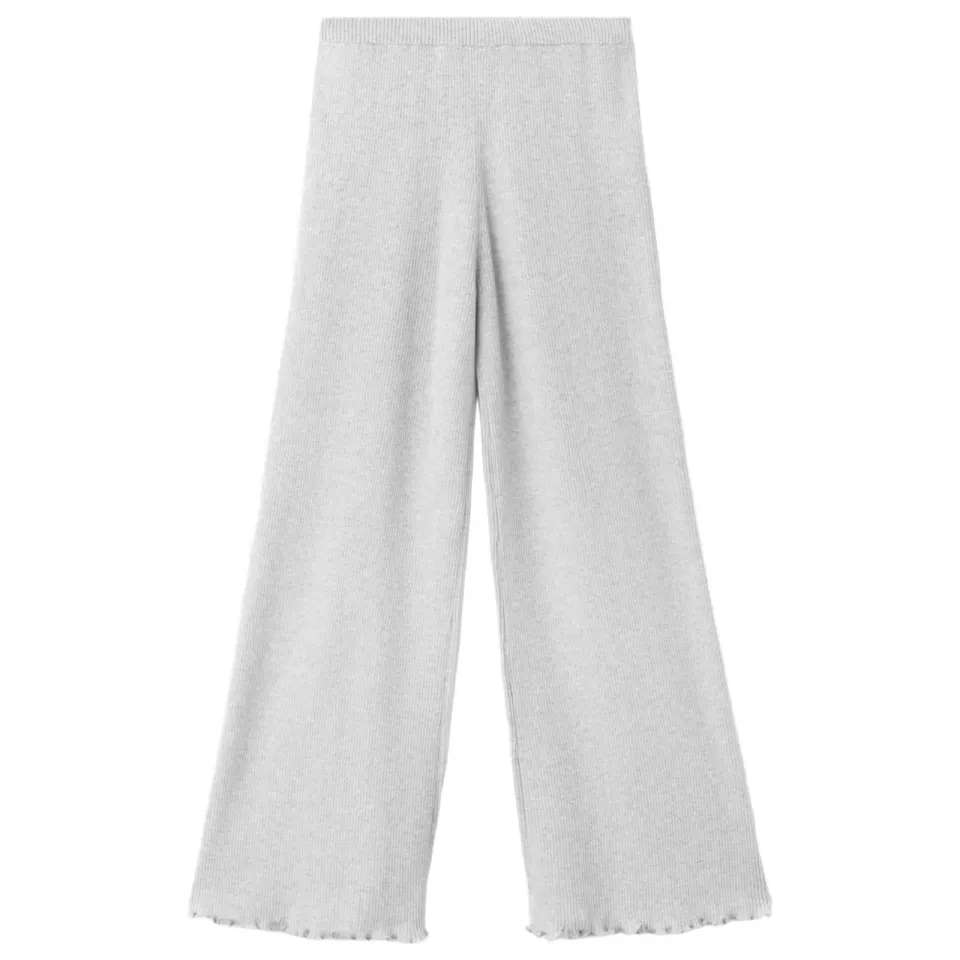 Mango flared broek grijs, foto 2