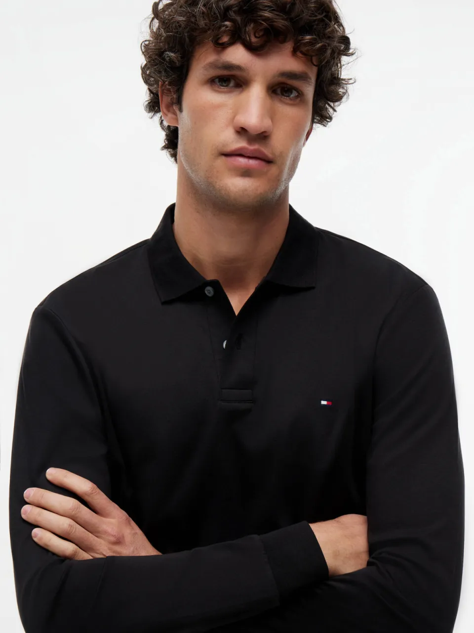 Tommy Hilfiger regular fit polo - zwart, foto 3