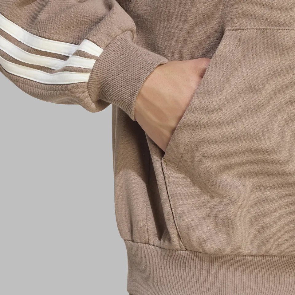 Adidas Sportswear boxy sweater met logo - zand, foto 5