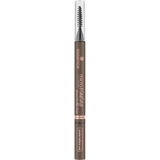 Essence Microblading Brow Brush Liner 04 Dark Brown 0,6 ml Bruin